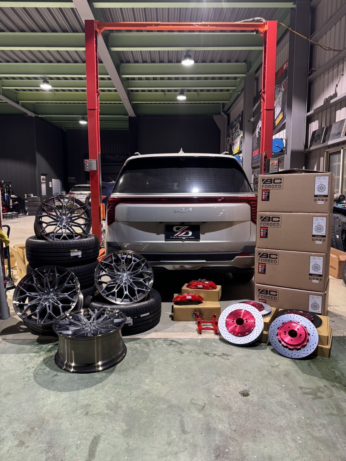 Big Brake Kit Upgrade Case: KIA Carnival KA4