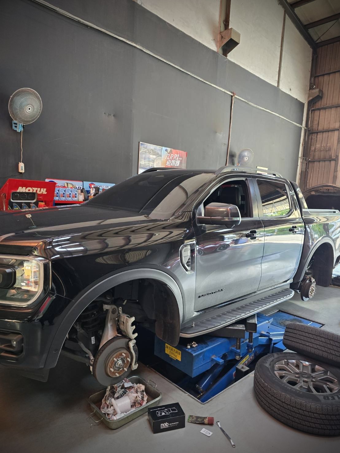 Brake Pads Upgrade Case: FORD Ranger (P703)